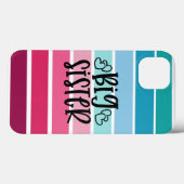 Retro Big Sister Case-Mate iPhone Hülle (Rückseite (Horizontal))