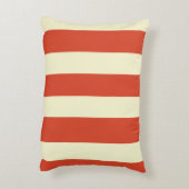 Retro Big Top gestreifte Akzente Kissen (Rückseite(Vertikal))