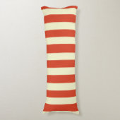 Retro Big Top Strip Kissen (Vorderseite Vertikal)