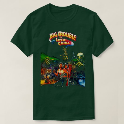 Retro Big Trouble T-Shirt (Design vorne)