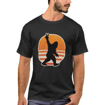 Retro-Bigfoot-Friedenszeichen