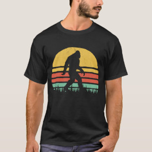 Retro Bigfoot Hipster Vintag Vibe Retro Seventies T-Shirt