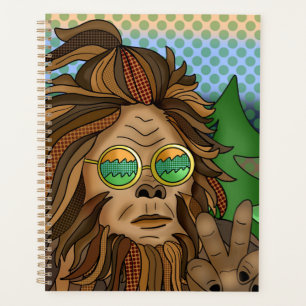 Retro-Bigfoot Pop Art Sasquatch Planer