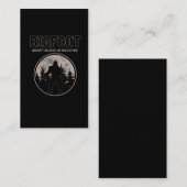 Retro Bigfoot Squatch Yeti Glaube Joke Visitenkarte (Vorne/Hinten)