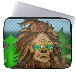 Retro-Bigfoot | Vintag Colors Sasquatch Pop Art Ar Laptopschutzhülle