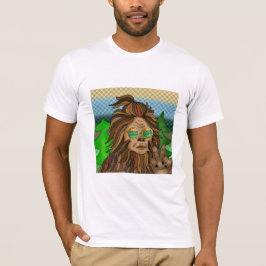 Retro-Bigfoot | Vintag Colors Sasquatch Pop Art Ar T-Shirt