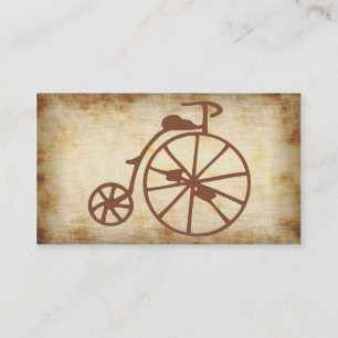 Retro Bike Business Card Visitenkarte