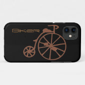 Retro Bike Case-Mate iPhone Hülle (Rückseite (Horizontal))