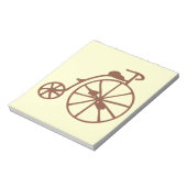 Retro Bike Notizblock (Rotiert)