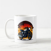 Retro Biker Kaffeetasse (Links)