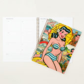 Retro Bikini Girl Summer Comic Planer (Anzeige)