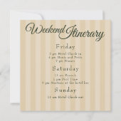 Retro Bikinis & Martinis Bachelorette Einladung (Rückseite)