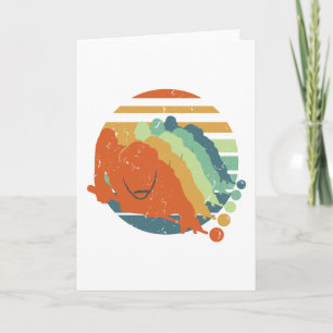 Retro Billiard Player, Billiard Game Sports Fan Karte