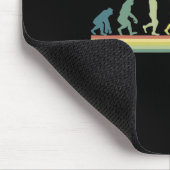Retro Billiards Evolution Lover Gift Pool Sn Mousepad (Ecke)