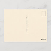 Retro Billings MT Greeting Postkarte (Rückseite)