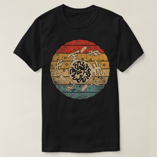 Retro-Biologie T-Shirt (Design vorne)