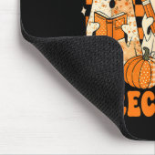 Retro Bist du Fall O Ween Richtungen Lehrer Hallo Mousepad (Ecke)