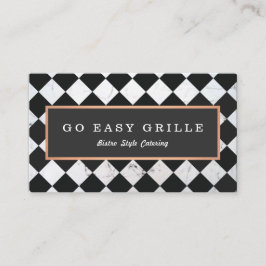 Retro Bistro Koch Catering Kachelkachelkachel Visitenkarte