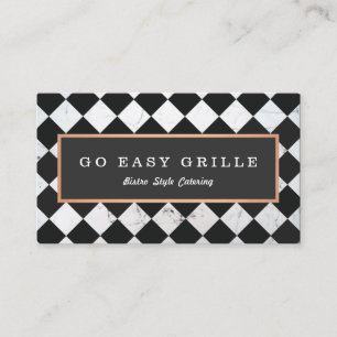 Retro Bistro Koch Catering Kachelkachelkachel Visitenkarte
