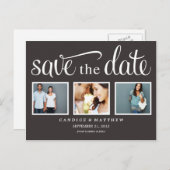 RETRO BLACK | Ankündigung Datum freihalten (Vorne/Hinten)