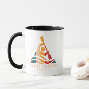 Retro Black Canyon Kayaking Tasse