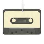 Retro Black Cassette Tape Air Freshener Autolufterfrischer (Vorderseite)