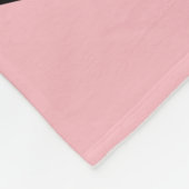 Retro Black Cat Fleecedecke (Ecke)