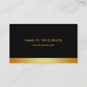 Retro Black Gray Financial Services Construction Visitenkarte (Rückseite)