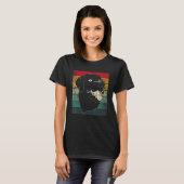 Retro Black Lab T-Shirt (Vorne ganz)