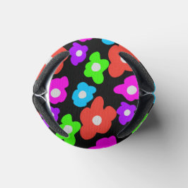 Retro Black Rainbow Stolz Blume Muster Dosenkühler