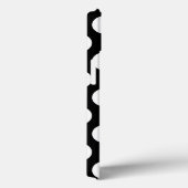 Retro Black und White Polka Dot Case-Mate iPhone Hülle (Rückseite / Rechts)