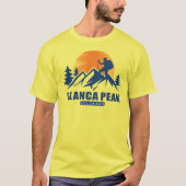 Retro Blanca Peak T - Shirt (Vorderseite)