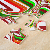 Retro-Blasen Digitale Kunst Puzzle (Seite)