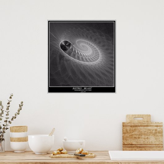 RETRO - BLAST POSTER (Küche)