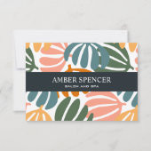 RETRO-BLÄTTER GROOVY BOTANICAL MIRLY Gift Card (Vorderseite)