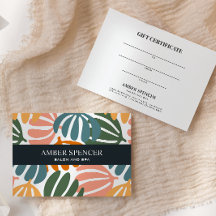 RETRO-BLÄTTER GROOVY BOTANICAL MIRLY Gift Card