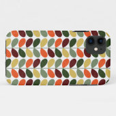 Retro-Blätter II iPhone-Fall Case-Mate iPhone Hülle (Rückseite (Horizontal))