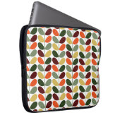 Retro-Blätter II Laptopschutzhülle (Vorne Rechts)