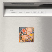Retro-blauer Kollagenmagnet Magnet (In Situ (Geschirrspüler))