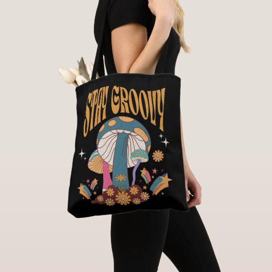 Retro Bleib Groovy Pilz Tasche (Von Nahem)