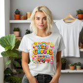 Retro Bleib Groovy Tri-Blend Shirt