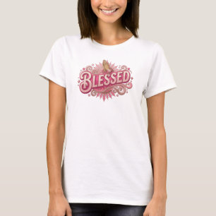 Retro BLESSED 2D Custom-Erstellung T-Shirt
