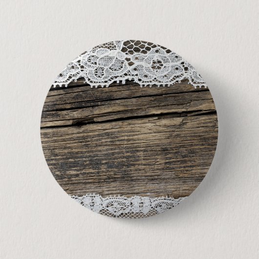 Retro Blick mit alter Spitze Button (Vorderseite)