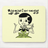 Retro Bling Ring-T-Shirts und Geschenke Mousepad (Vorne)