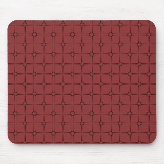 Retro Bliss Mousepad, Crimson Mousepad (Vorne)