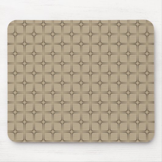 Retro Bliss Mousepad, Latte Mousepad (Vorne)