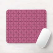Retro Bliss Mousepad, rosa Mousepad (Mit Mouse)