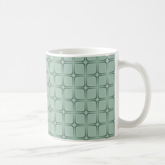 Retro Bliss Tasse, Sage Kaffeetasse (Rechts)