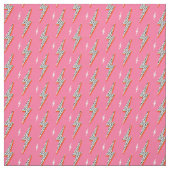 Retro-Blitz Donner Blitzrot Stoff (Muster)