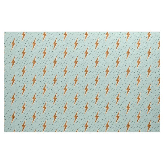 Retro-Blitz Donner Blitzrot Stoff (Fat Quarter (45,7 x 55,9 cm))